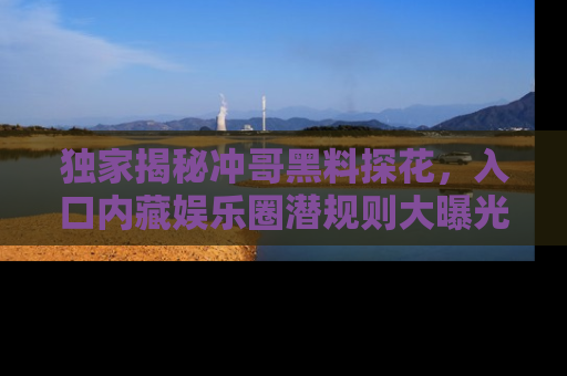独家揭秘冲哥黑料探花，入口内藏娱乐圈潜规则大曝光