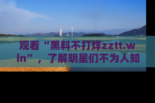 观看“黑料不打烊zztt.win”，了解明星们不为人知的黑料内幕