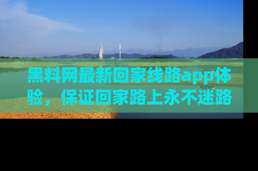 黑料网最新回家线路app体验，保证回家路上永不迷路顺畅