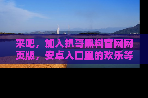 来吧，加入扒哥黑料官网网页版，安卓入口里的欢乐等着你！