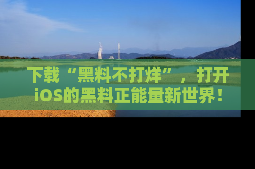 下载“黑料不打烊”，打开iOS的黑料正能量新世界！