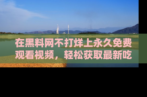 在黑料网不打烊上永久免费观看视频，轻松获取最新吃瓜资讯！